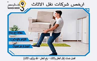 ارخص شركات نقل الاثاث 01229844820 اطلبنا الان